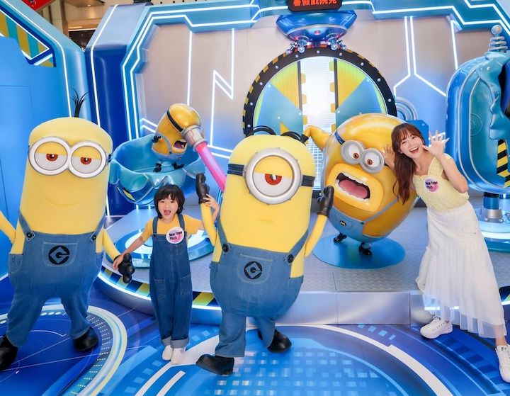 What to do this weekend despicable me pop up Kids hk family friendly events summer happenings whats on 2024 hong kong minions