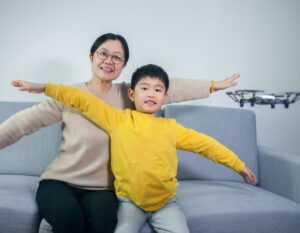 A Mama Discovers Her Unique Drone Parenting Style