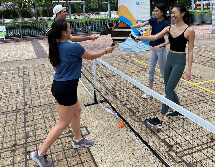 trending sport in hk pickleball