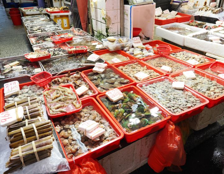 Best Wet Markets in Hong Kong seafood